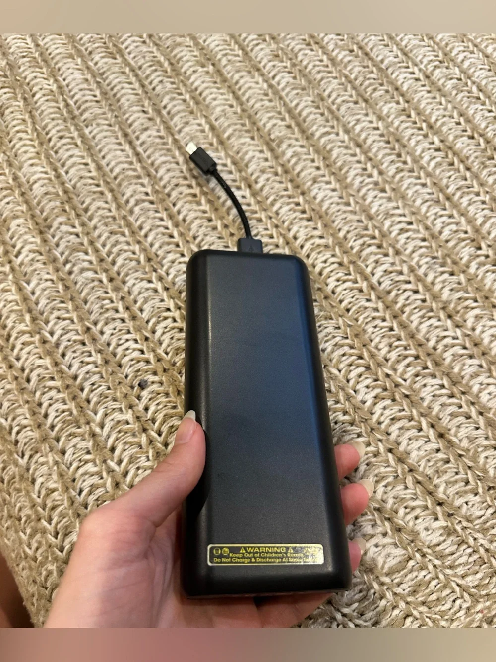 Pocket Juice Portable Charger Power Bank - Black